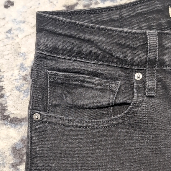 Levi’s 721 High Rise Skinny Jeans Women’s 27 Black Denim Stretch Classic Levi's - Picture 2 of 10